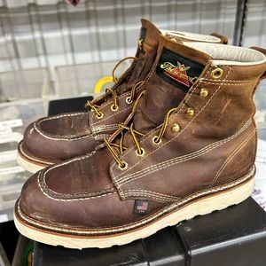 Thorogood 6” Moc toe boots